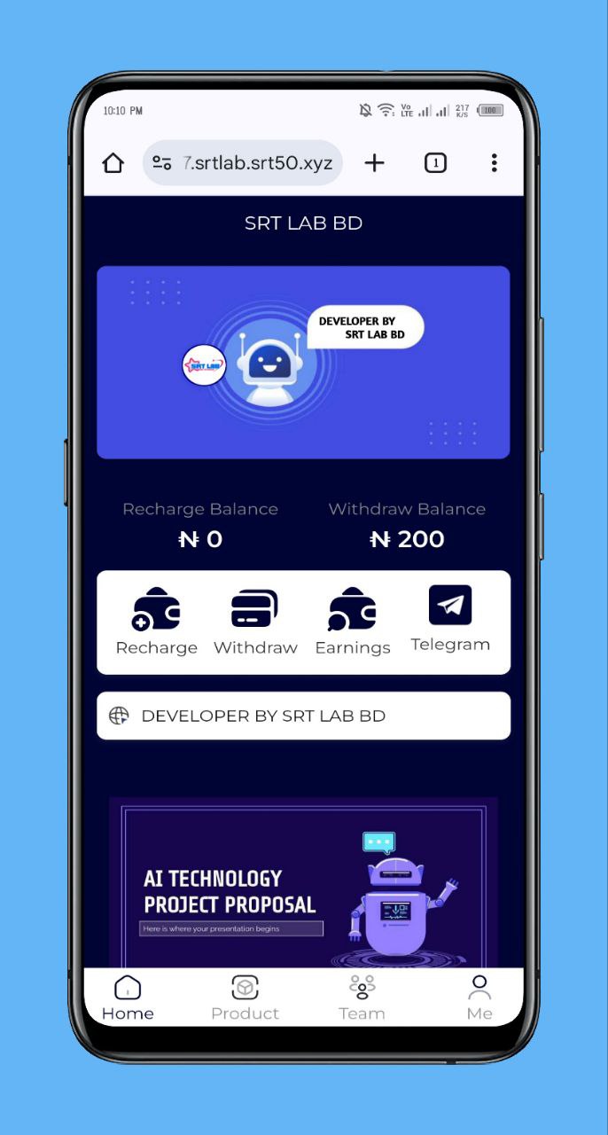 AI Roboting Desing Investment Site 
